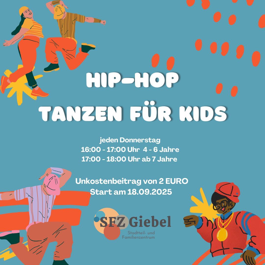 Flyer für die jeweilige Veranstaltung mit Datum und Kurzbeschreibung